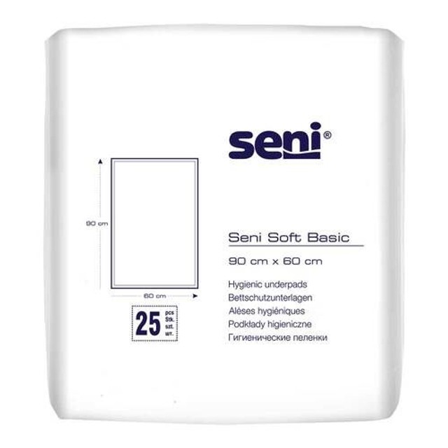 Seni Soft Basic 90cm x 60cm, 25 Stück